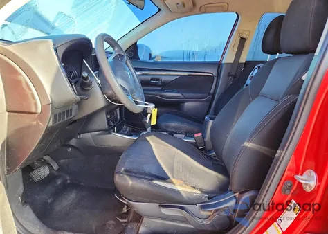 2019 Mitsubishi Outlander Es z USA, uszkodzony, nr VIN JA4AD2A3XKZ048420